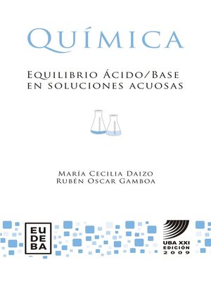 cover image of Equilibrio ácido/base en soluciones acuosas